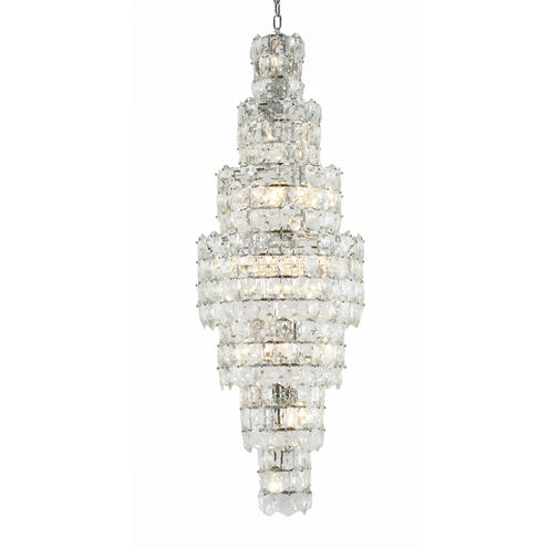 Canada 28 Light 24 inch Chrome Chandelier Ceiling Light